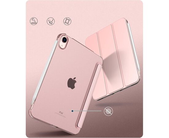 Чехол для планшета BeCover Tri Fold Hard Apple iPad Mini 7 2024 Rose Gold (712456), изображение 3 Чехол для планшета BeCover Tri Fold Hard Apple iPad Mini 7 2024 Rose Gold (712456), изображение 3