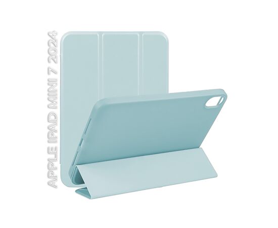 Чехол для планшета BeCover Tri Fold Hard TPU Apple iPad Mini 7 2024 Light Blue (712447)