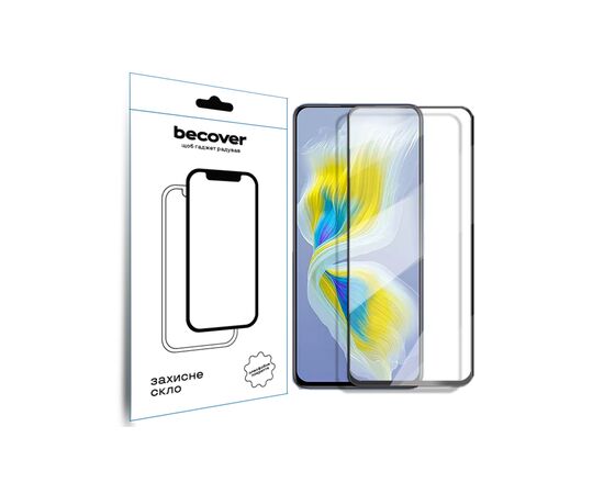 Стекло защитное BeCover Infinix Smart 9 (X6532) Black (712347)