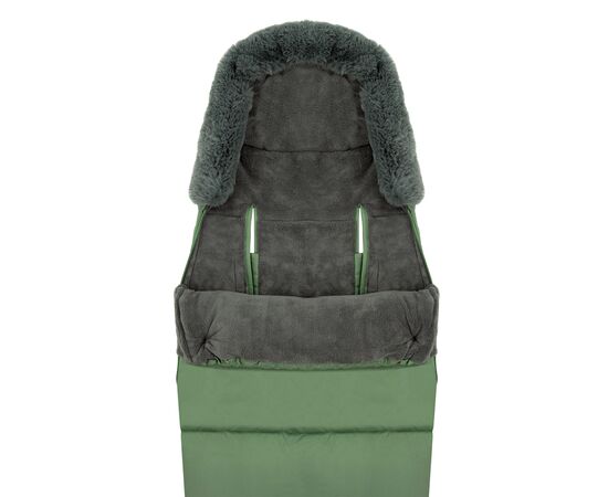 Зимний конверт MoMi Sleeping bag 2 в 1 green (AKCE00051), изображение 3 Зимний конверт MoMi Sleeping bag 2 в 1 green (AKCE00051), изображение 3