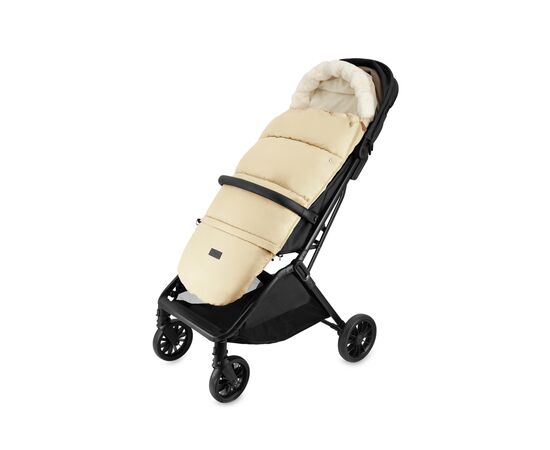 Зимний конверт MoMi Sleeping bag 2в1 beige (AKCE00049), изображение 5 Зимний конверт MoMi Sleeping bag 2в1 beige (AKCE00049), изображение 5