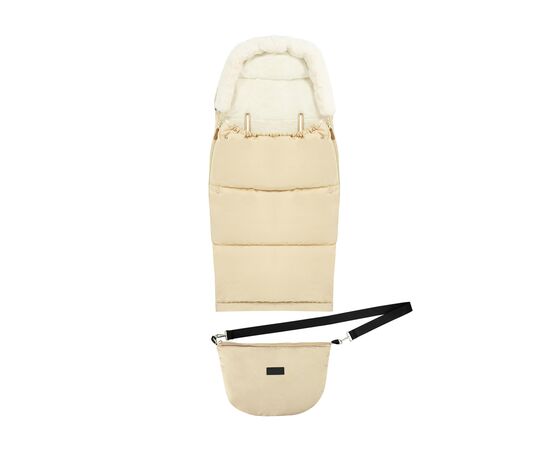 Зимовий конверт MoMi Sleeping bag 2 в 1 beige (AKCE00049)