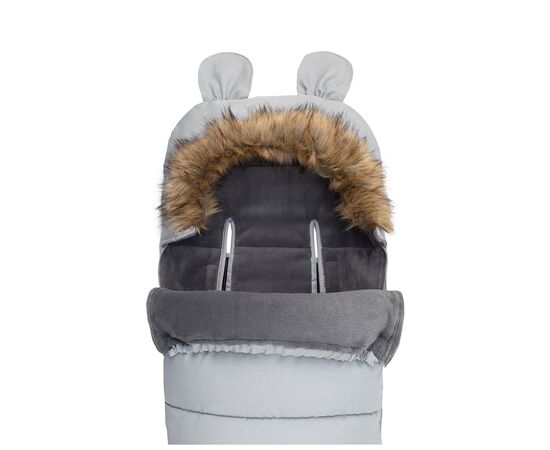 Зимний конверт MoMi Sleeping bag gray (AKCE00034), изображение 2 Зимний конверт MoMi Sleeping bag gray (AKCE00034), изображение 2