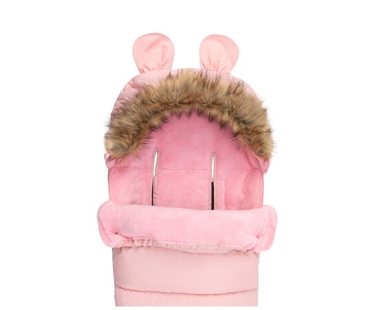 Зимний конверт MoMi Sleeping bag pink (AKCE00033), изображение 2 Зимний конверт MoMi Sleeping bag pink (AKCE00033), изображение 2
