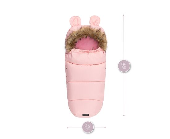 Зимний конверт MoMi Sleeping bag pink (AKCE00033), изображение 5 Зимний конверт MoMi Sleeping bag pink (AKCE00033), изображение 5