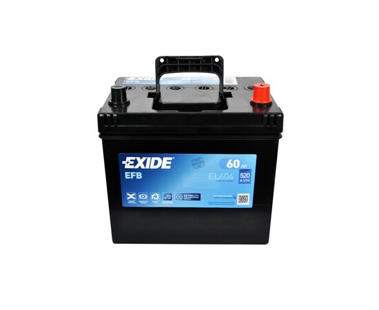 Аккумулятор автомобильный EXIDE START-STOP EFB 60A (EL604), изображение 2 Аккумулятор автомобильный EXIDE START-STOP EFB 60A (EL604), изображение 2
