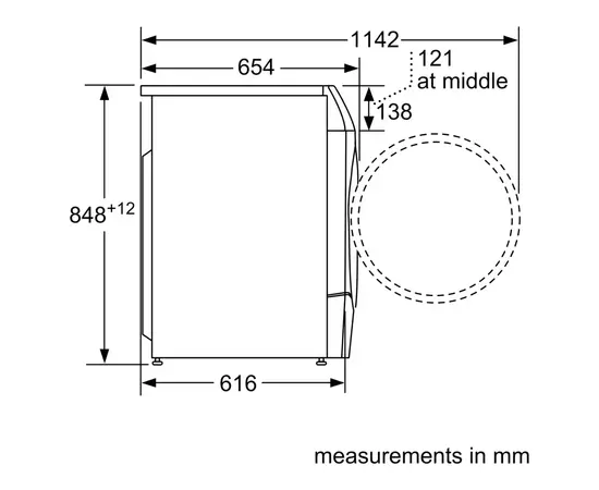 Стиральная машина Bosch WNC254A0ME, изображение 6 Стиральная машина Bosch WNC254A0ME, изображение 6