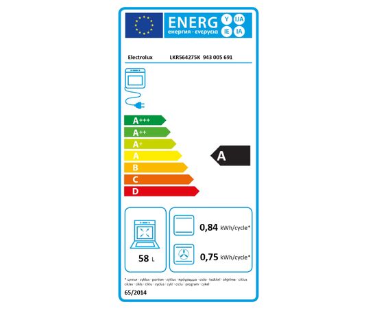 Плита Electrolux LKR564275K, изображение 11 Плита Electrolux LKR564275K, изображение 11