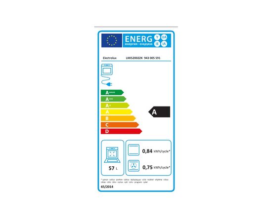 Плита Electrolux LKK520022K, изображение 2 Плита Electrolux LKK520022K, изображение 2