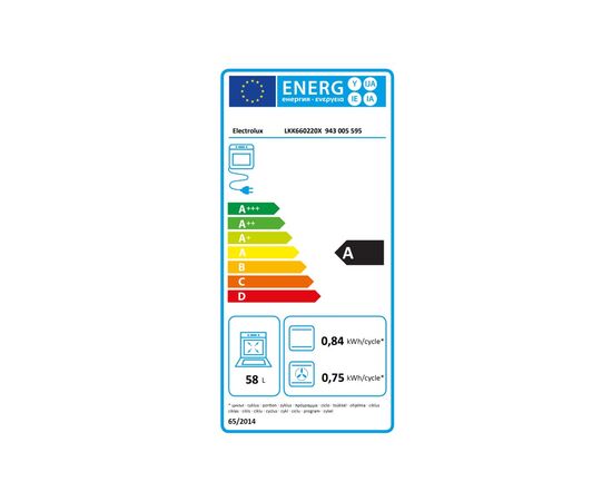Плита Electrolux LKK660220X, изображение 3 Плита Electrolux LKK660220X, изображение 3
