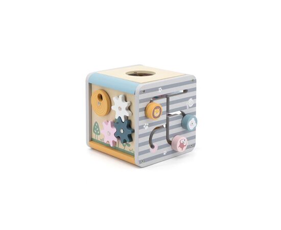 Развивающая игрушка Viga Toys Игровой центр PolarB Кубик 5-в-1 (44030), изображение 3 Развивающая игрушка Viga Toys Игровой центр PolarB Кубик 5-в-1 (44030), изображение 3