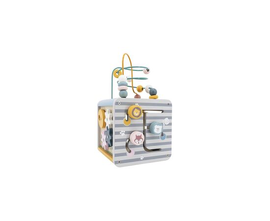 Развивающая игрушка Viga Toys Игровой центр PolarB Кубик 5-в-1 (44030), изображение 5 Развивающая игрушка Viga Toys Игровой центр PolarB Кубик 5-в-1 (44030), изображение 5
