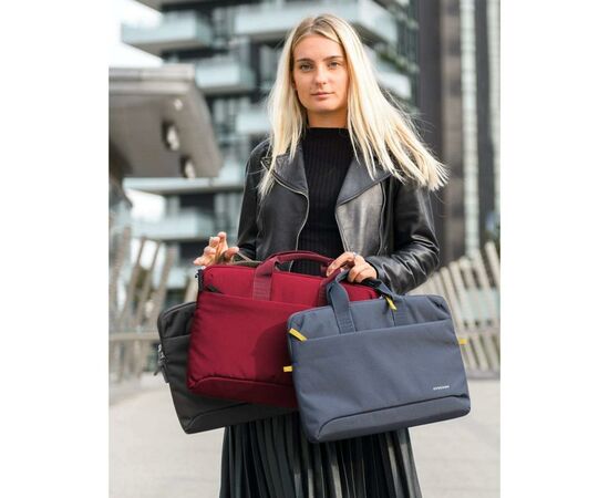 Сумка для ноутбука Tucano 15.6" Smilza Slim, Red (BSM15-R), изображение 5