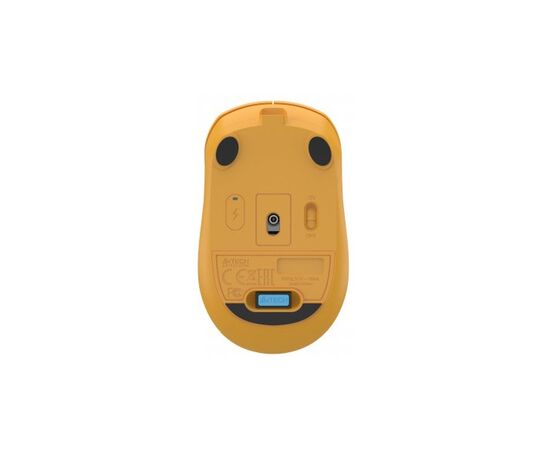 Мишка A4Tech FG15CS Air2 Wireless Yellow (4711421001236), зображення 10 Мишка A4Tech FG15CS Air2 Wireless Yellow (4711421001236), зображення 10