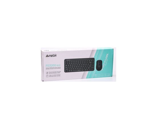 Комплект A4Tech FG3200 Air2 Wireless Grey (4711421997270), зображення 7 Комплект A4Tech FG3200 Air2 Wireless Grey (4711421997270), зображення 7