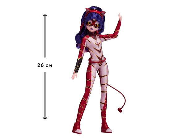 Кукла Miraculous Леди Баг и Супер-Кот - Пурпурная Тигрица (50023), изображение 3 Кукла Miraculous Леди Баг и Супер-Кот - Пурпурная Тигрица (50023), изображение 3