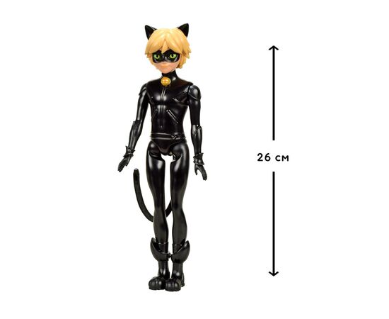 Кукла Miraculous Леди Баг и Супер-Кот серии Basic - Супер-Кот 26 см (50262), изображение 2 Кукла Miraculous Леди Баг и Супер-Кот серии Basic - Супер-Кот 26 см (50262), изображение 2
