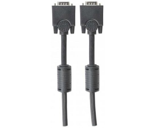 Кабель мультимедийный VGA 3.0m Manhattan (317733), изображение 4 Кабель мультимедийный VGA 3.0m Manhattan (317733), изображение 4
