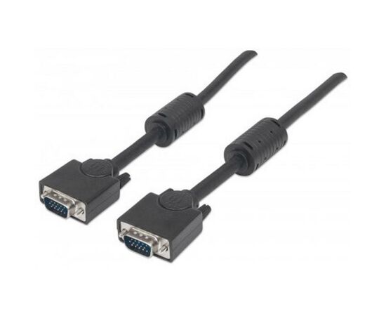 Кабель мультимедийный VGA 3.0m Manhattan (317733)