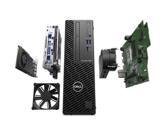 Компьютер Dell Precision 3460 SFF / i7-14700, 16, 512, кл+м, Win11P (N304P3460SFF), изображение 5 Компьютер Dell Precision 3460 SFF / i7-14700, 16, 512, кл+м, Win11P (N304P3460SFF), изображение 5