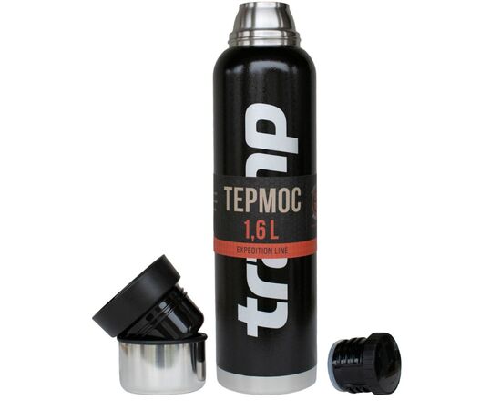 Термос Tramp Expedition Line 1.6 л Black (UTRC-029-black), изображение 2 Термос Tramp Expedition Line 1.6 л Black (UTRC-029-black), изображение 2