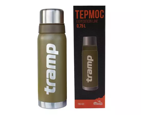 Термос Tramp Expedition Line 0.75 л Olive (UTRC-031-olive), изображение 4 Термос Tramp Expedition Line 0.75 л Olive (UTRC-031-olive), изображение 4