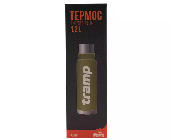 Термос Tramp Expedition Line 1.2 л Olive (UTRC-028-olive), изображение 4 Термос Tramp Expedition Line 1.2 л Olive (UTRC-028-olive), изображение 4