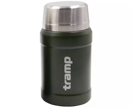 Термос Tramp с широким горлом в чехле 0.8 л Olive (UTRC-132-olive), изображение 2 Термос Tramp с широким горлом в чехле 0.8 л Olive (UTRC-132-olive), изображение 2