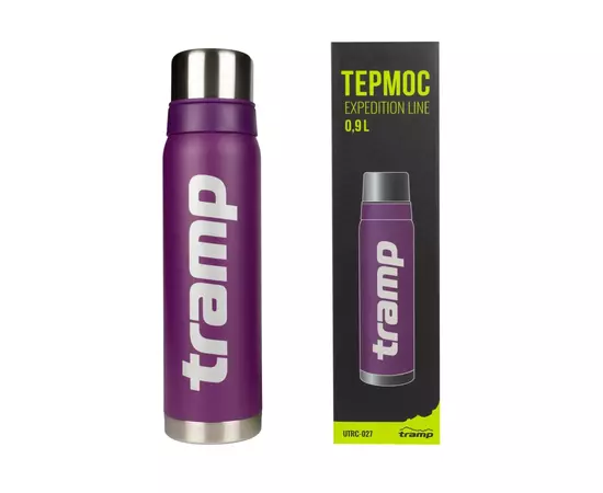 Термос Tramp Expedition Line 0.9 л Purple (UTRC-027-purple), изображение 3 Термос Tramp Expedition Line 0.9 л Purple (UTRC-027-purple), изображение 3