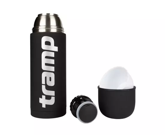 Термос Tramp Soft Touch 1.2 л Black (UTRC-110-black), изображение 2 Термос Tramp Soft Touch 1.2 л Black (UTRC-110-black), изображение 2