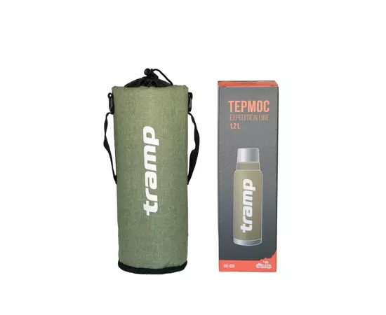 Чехол для термоса Tramp Expedition Line 1,2 л Olive (UTRA-291-olive), изображение 6 Чехол для термоса Tramp Expedition Line 1,2 л Olive (UTRA-291-olive), изображение 6