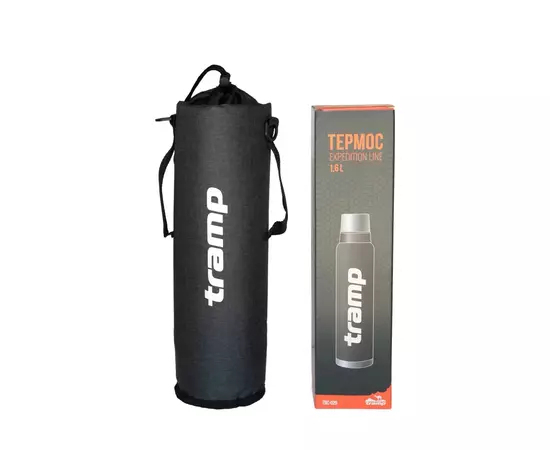 Чехол для термоса Tramp Expedition Line 1,6 л Grey (UTRA-292-grey), изображение 6 Чехол для термоса Tramp Expedition Line 1,6 л Grey (UTRA-292-grey), изображение 6