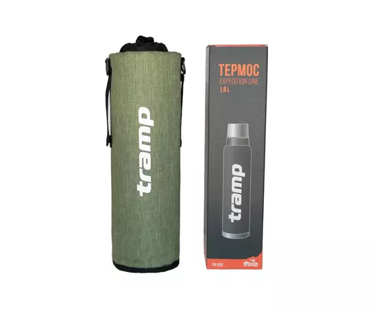 Чехол для термоса Tramp Expedition Line 1,6 л Olive (UTRA-292-olive), изображение 6 Чехол для термоса Tramp Expedition Line 1,6 л Olive (UTRA-292-olive), изображение 6