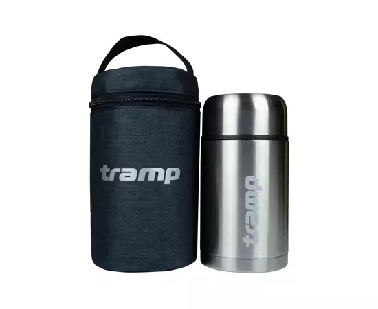 Чехол для термоса Tramp харчового 1 л Dark Grey (UTRA-002-dark-grey), изображение 3 Чехол для термоса Tramp харчового 1 л Dark Grey (UTRA-002-dark-grey), изображение 3