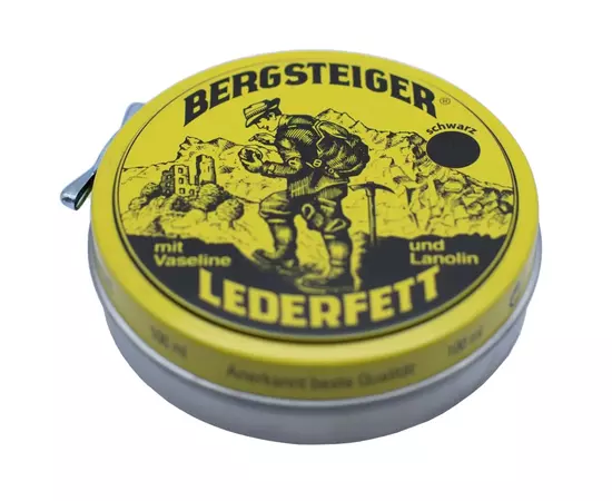 Средство для пропитки HEY-Sport для взуття Bergsteiger-Leather-Grease black 150 ml (20890000)
