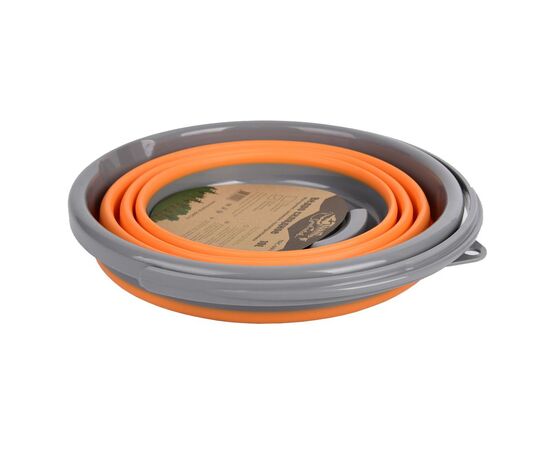 Ведро складное Tramp 10L orange (TRC-091-orange), изображение 2 Ведро складное Tramp 10L orange (TRC-091-orange), изображение 2