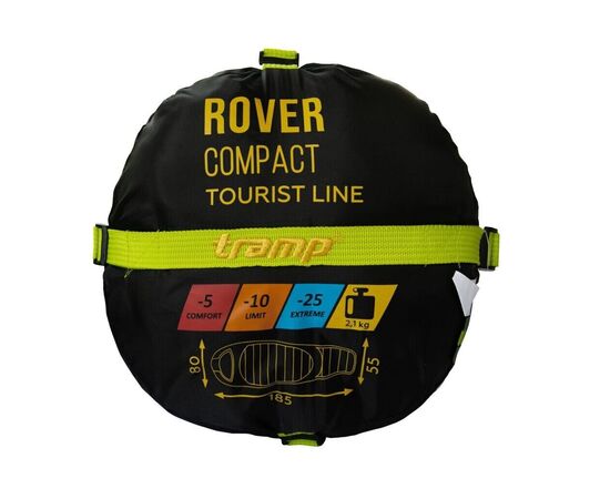 Спальний мішок Tramp Rover Compact Olive/Grey R (UTRS-050C-R), зображення 11 Спальний мішок Tramp Rover Compact Olive/Grey R (UTRS-050C-R), зображення 11