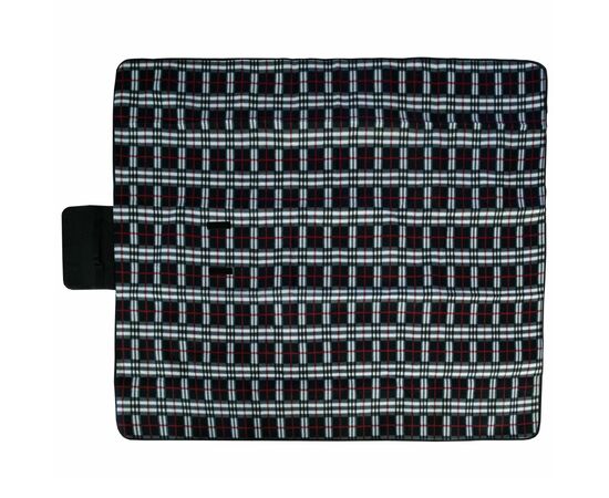 Туристический коврик Tramp флисовый 150х135см Black (TRS-057.16), изображение 2 Туристический коврик Tramp флисовый 150х135см Black (TRS-057.16), изображение 2