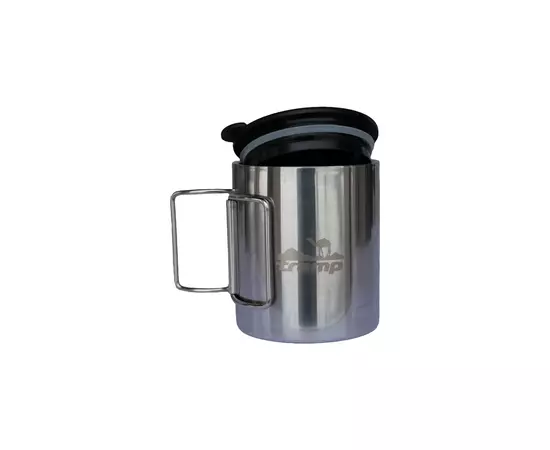 Чашка туристическая Tramp 400 мл Steel (UTRC-137-metal), изображение 2 Чашка туристическая Tramp 400 мл Steel (UTRC-137-metal), изображение 2
