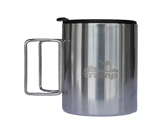 Чашка туристична Tramp 400 мл Steel (UTRC-137-metal)