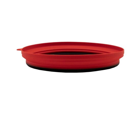 Миска туристична Tramp силіконова з пластиковим дном 1070 мл (TRC-124-terracota)