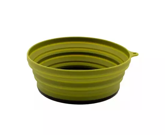 Миска туристична Tramp силіконова з пластиковим дном 550 мл Olive (UTRC-123-olive), зображення 2 Миска туристична Tramp силіконова з пластиковим дном 550 мл Olive (UTRC-123-olive), зображення 2