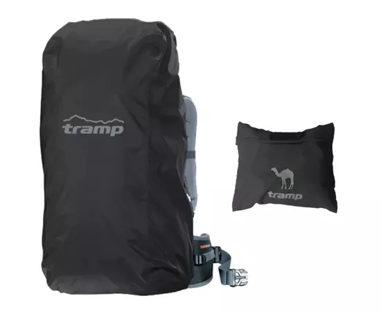 Чехол для рюкзака Tramp 50х30х24 см S Black (TRP-017)