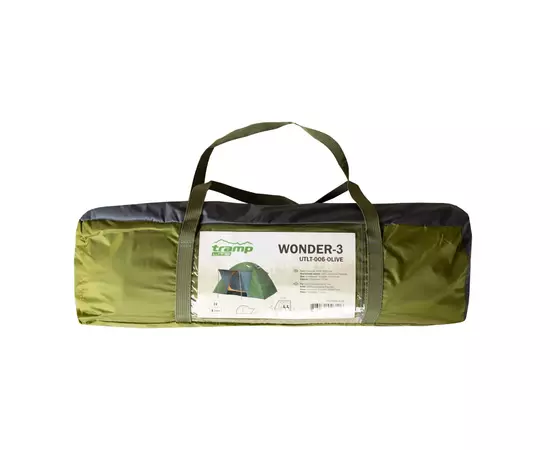 Палатка Tramp Lite Wonder 3 Olive (UTLT-006-olive), изображение 12 Палатка Tramp Lite Wonder 3 Olive (UTLT-006-olive), изображение 12