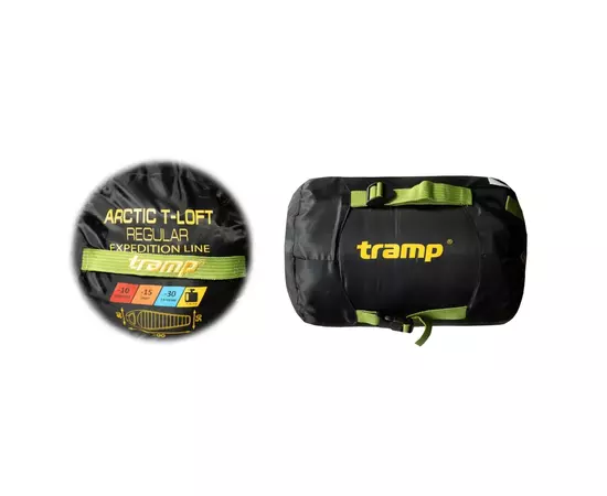Спальний мішок Tramp Arctic Regular кокон правий green/grey 200/80-50 (UTRS-093R-R), зображення 12 Спальний мішок Tramp Arctic Regular кокон правий green/grey 200/80-50 (UTRS-093R-R), зображення 12