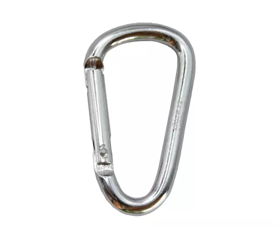 Карабін туристичний Tramp Набір 10 шт без муфти 6 cм Silver (UTRA-300-silver)