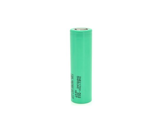 Аккумулятор 21700 5000mAh, 50A, 4.2/3.6/2.5V, Green Samsung (INR21700-50S / 32719)