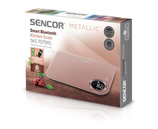 Весы кухонные Sencor SKS7075RS, изображение 12 Весы кухонные Sencor SKS7075RS, изображение 12