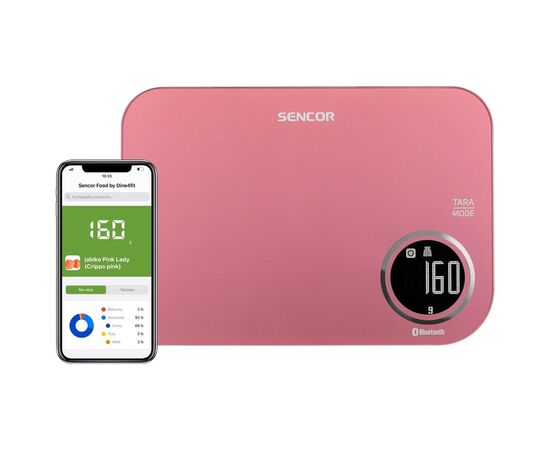 Весы кухонные Sencor SKS7074RD, изображение 2 Весы кухонные Sencor SKS7074RD, изображение 2