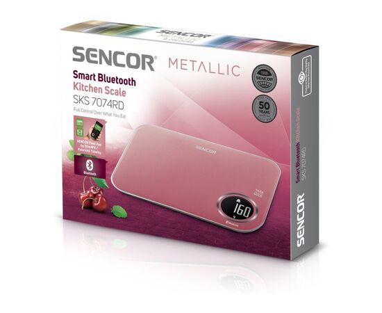 Весы кухонные Sencor SKS7074RD, изображение 9 Весы кухонные Sencor SKS7074RD, изображение 9